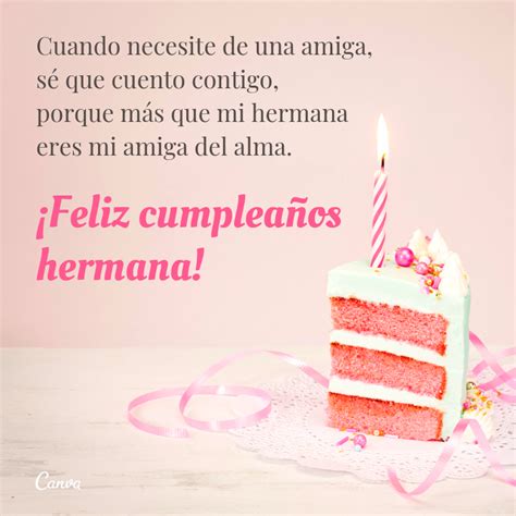 frases de feliz cumpleaños a una hermana|feliz cumpleanos para mi hermana.